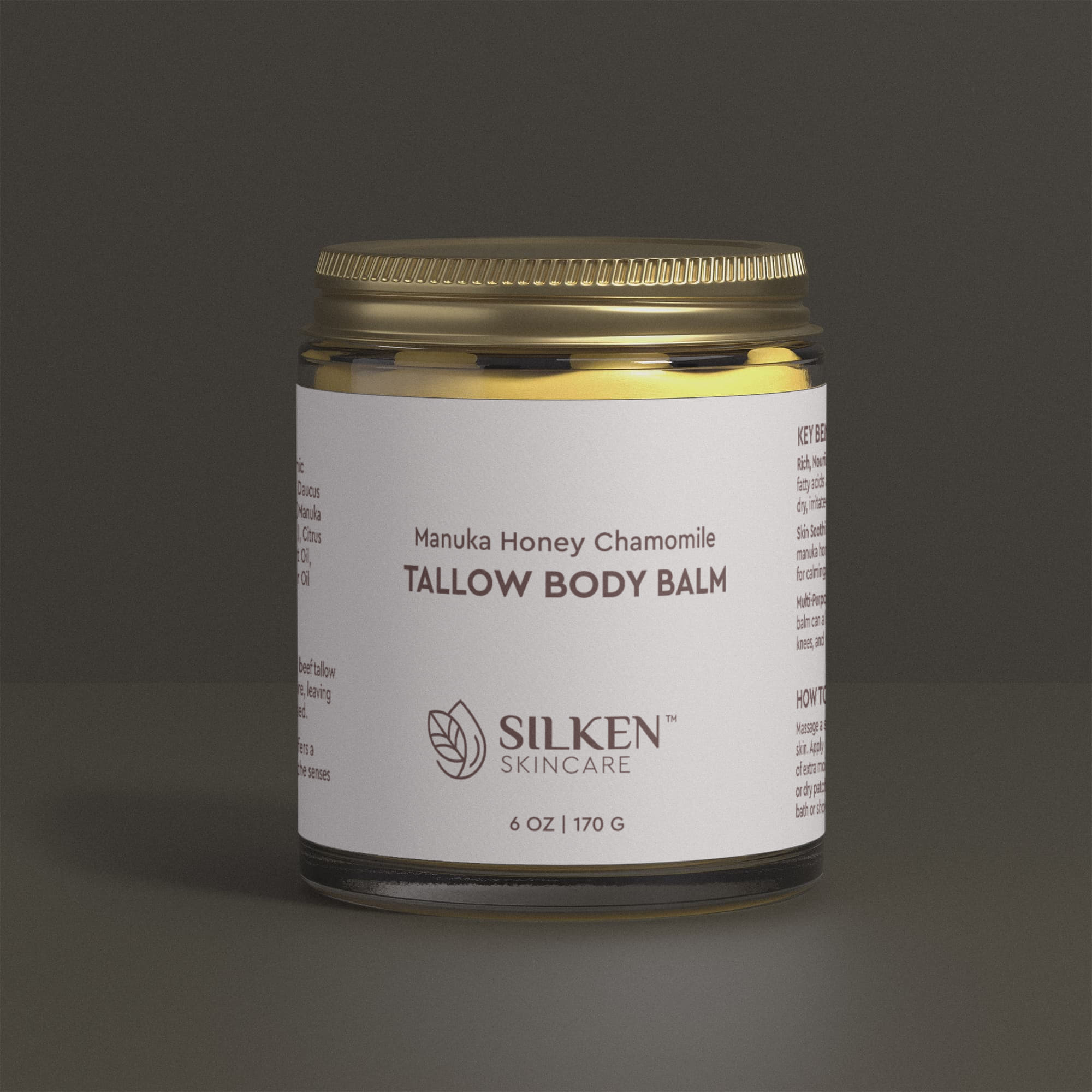 Manuka Honey Chamomile Tallow Body Balm
